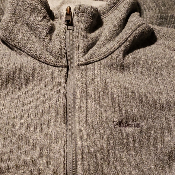 Patagonia ribbed full zipped sweater /jacket - Picture 2 of 5